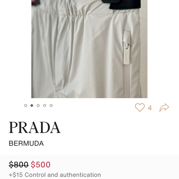 COPY - Prada Bermuda shorts - Picture 3 of 4
